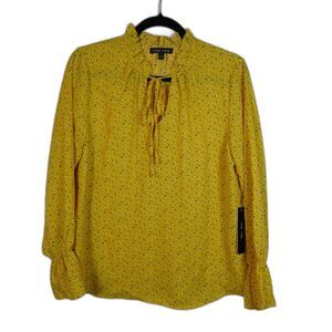 Boho Womens Top Size M Cottagecore Blouse NWT